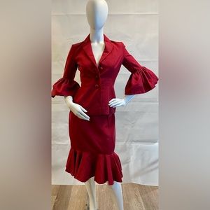 2-piece stunning Givenchy suit perfect for the holidays!